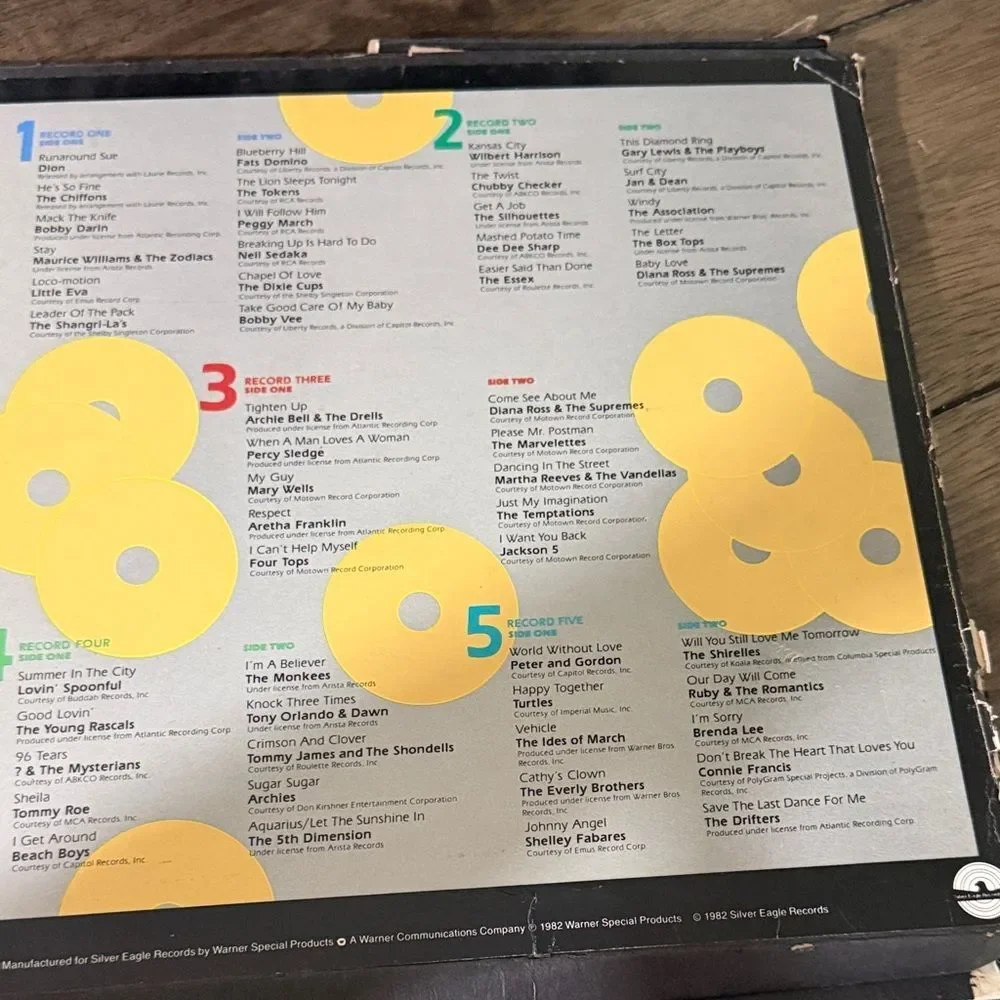 Vintage 1980s Solid Gold – Party Rock Vinyl Box Set (52 No.1 Hits)